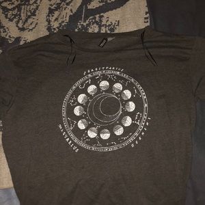 Long Sleeve Zodiac Shirt H&M Size Med